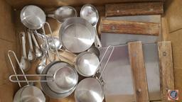 Misc. Kitchen Utensils: Dough Cutters; Ice Cream Scoops; Ladles; Measuring Cups and Spoons; Serving