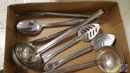 Misc. Kitchen Utensils: Dough Cutters; Ice Cream Scoops; Ladles; Measuring Cups and Spoons; Serving