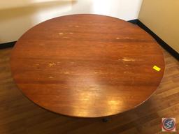 Round Pedestal Table Measuring 54"