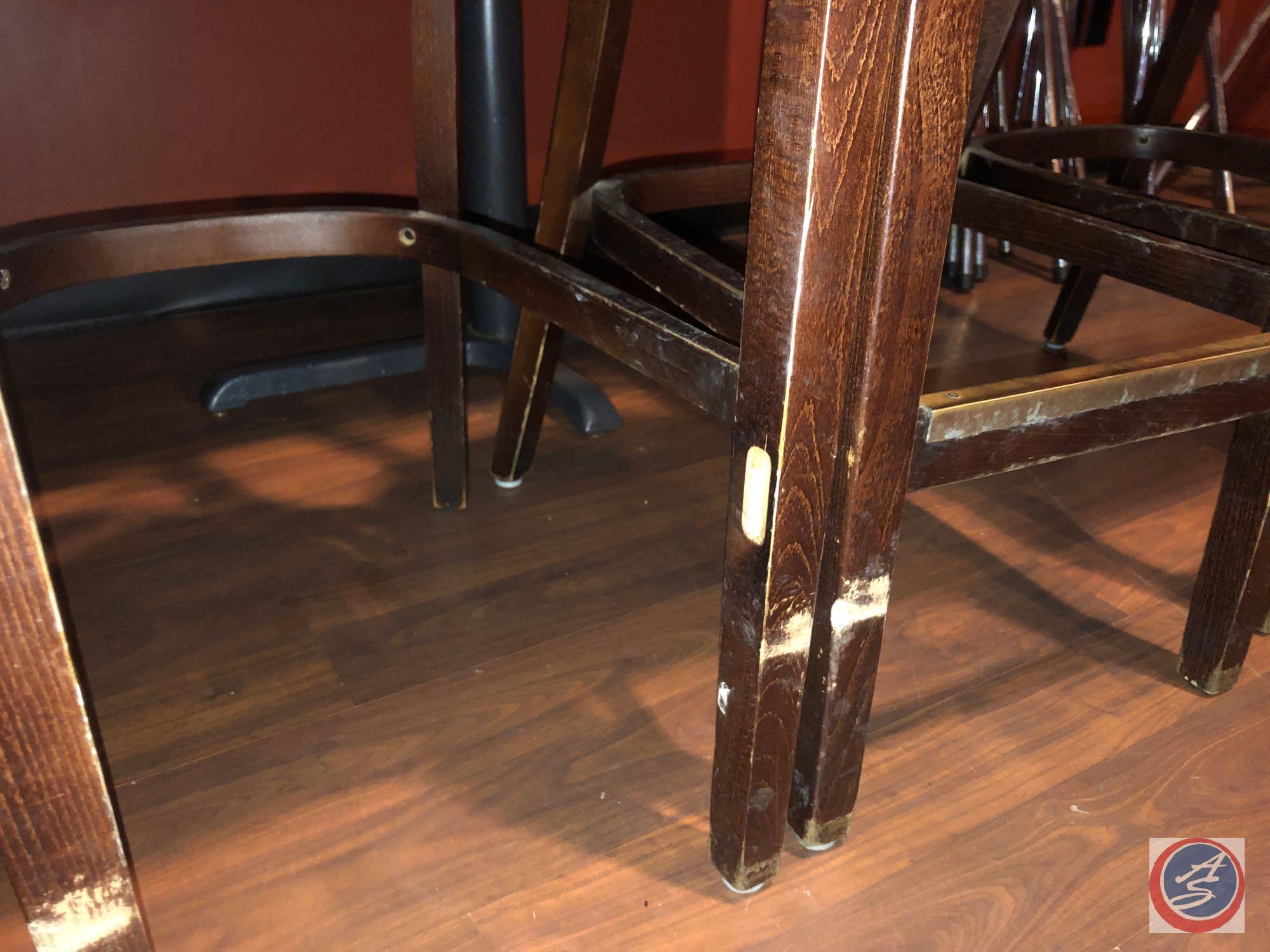 {{7X$BID}} High Back Bar Chairs Measuring 44"