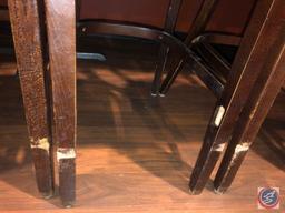 {{7X$BID}} High Back Bar Chairs Measuring 44"