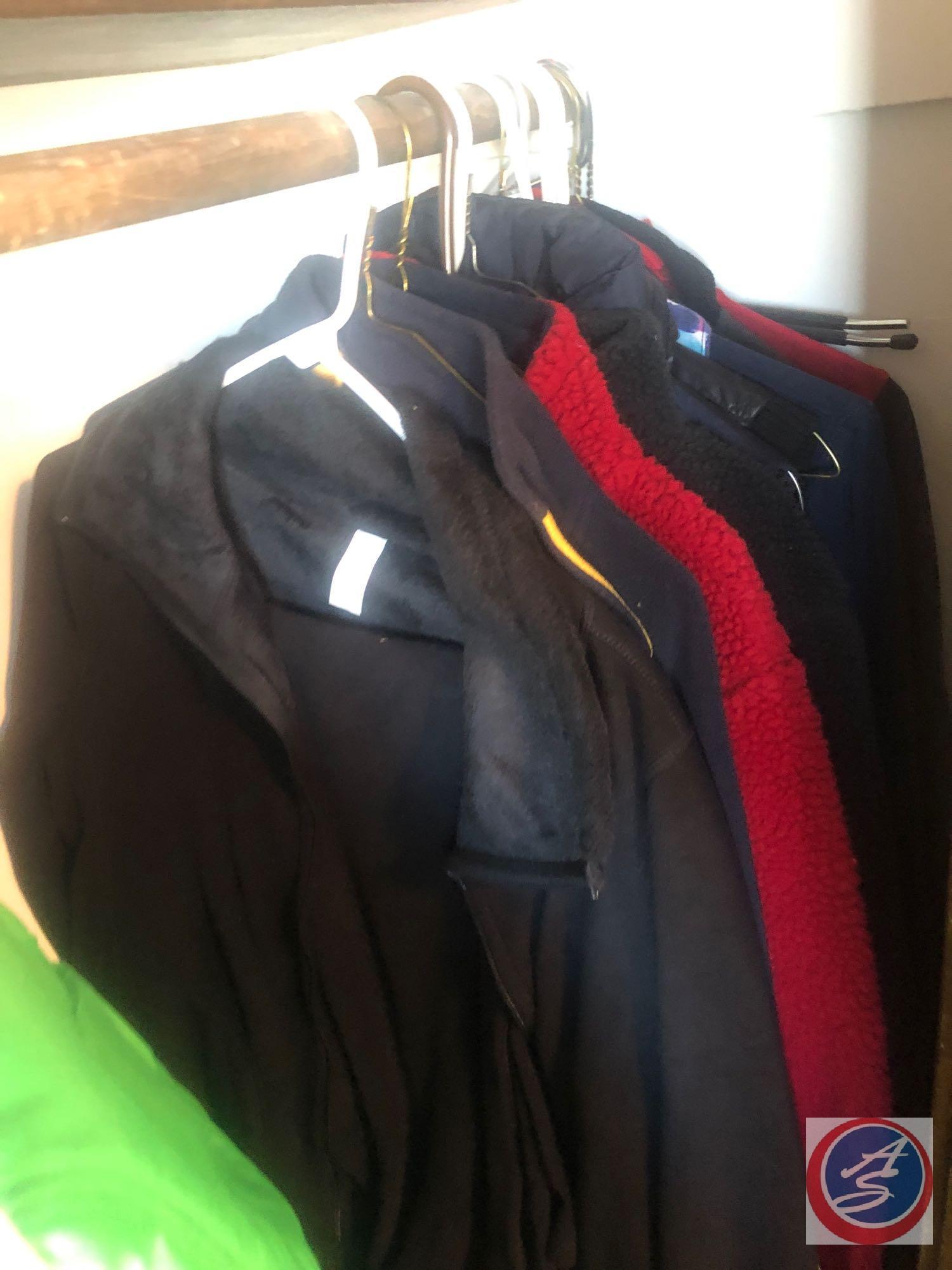 Assorted Men's and Women's Sport Coats and Winter Coats Sizes Unknown
