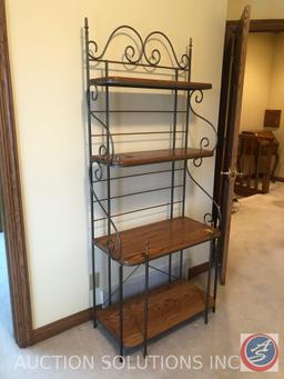 Four Tier Baker's Rack Measuring 30" X 15" X 72 1/2"