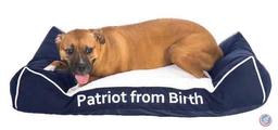 Patriot from Birth Dog Bed Set Man?s best friend deserves only the best. His loyalty and friendship