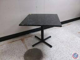 Artificial Granite Top Restaurant Table 36" x 36" x 30"