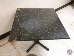 Artificial Granite Top Restaurant Table 36" x 36" x 30"