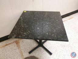 Artificial Granite Top Restaurant Table 36" x 36" x 30"