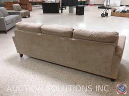 3 cushion Chaise Lounge Sofa, 91" x 67" x 36"