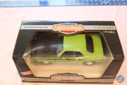 ERTL Die-Cast Metal American Muscle Replica 1970 Plymouth AAR 'Cuda Scale 1/18 in Original Box