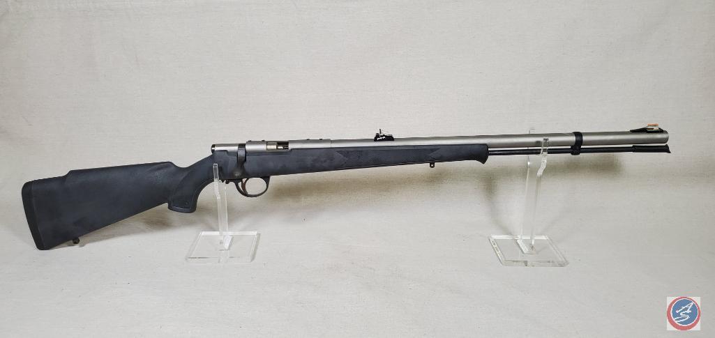 CVA Model PR4440 Fire Bolt 22 LR Rifle New in Box Stainless Steel Synthetic Stock Black Powder Rifle