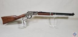 Henry Model Silver Eagle 22 Win Mag Rifle Factory Engraged, Newin Box Lever Action Rifle Ser #