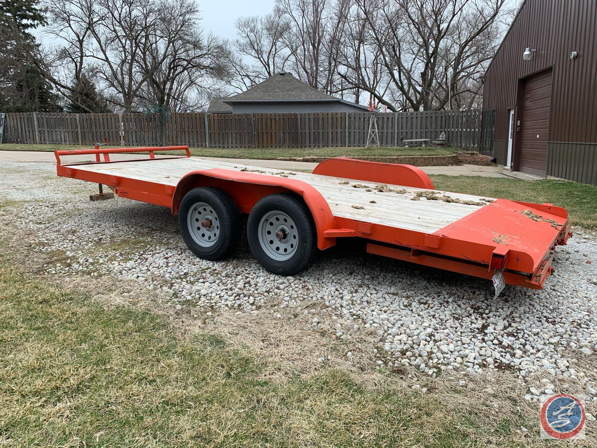 Year: 2016 Make: Starlite Trailer Mfg. Model: 82 1835ALTDV 8 X 18 Type: 6000 lb 8 x 18 Trailer VIN