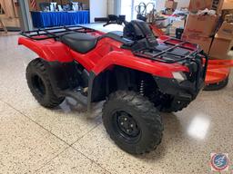 2017 Honda ATV, VIN # 1HFTE4005H4309625