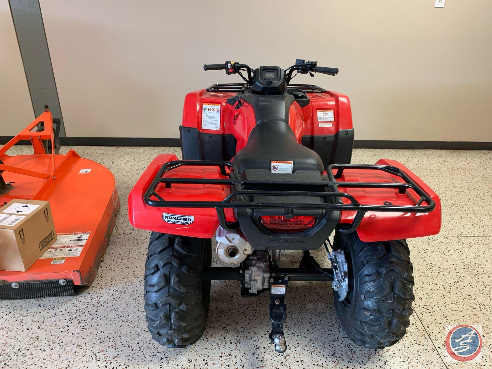 2017 Honda ATV, VIN # 1HFTE4005H4309625