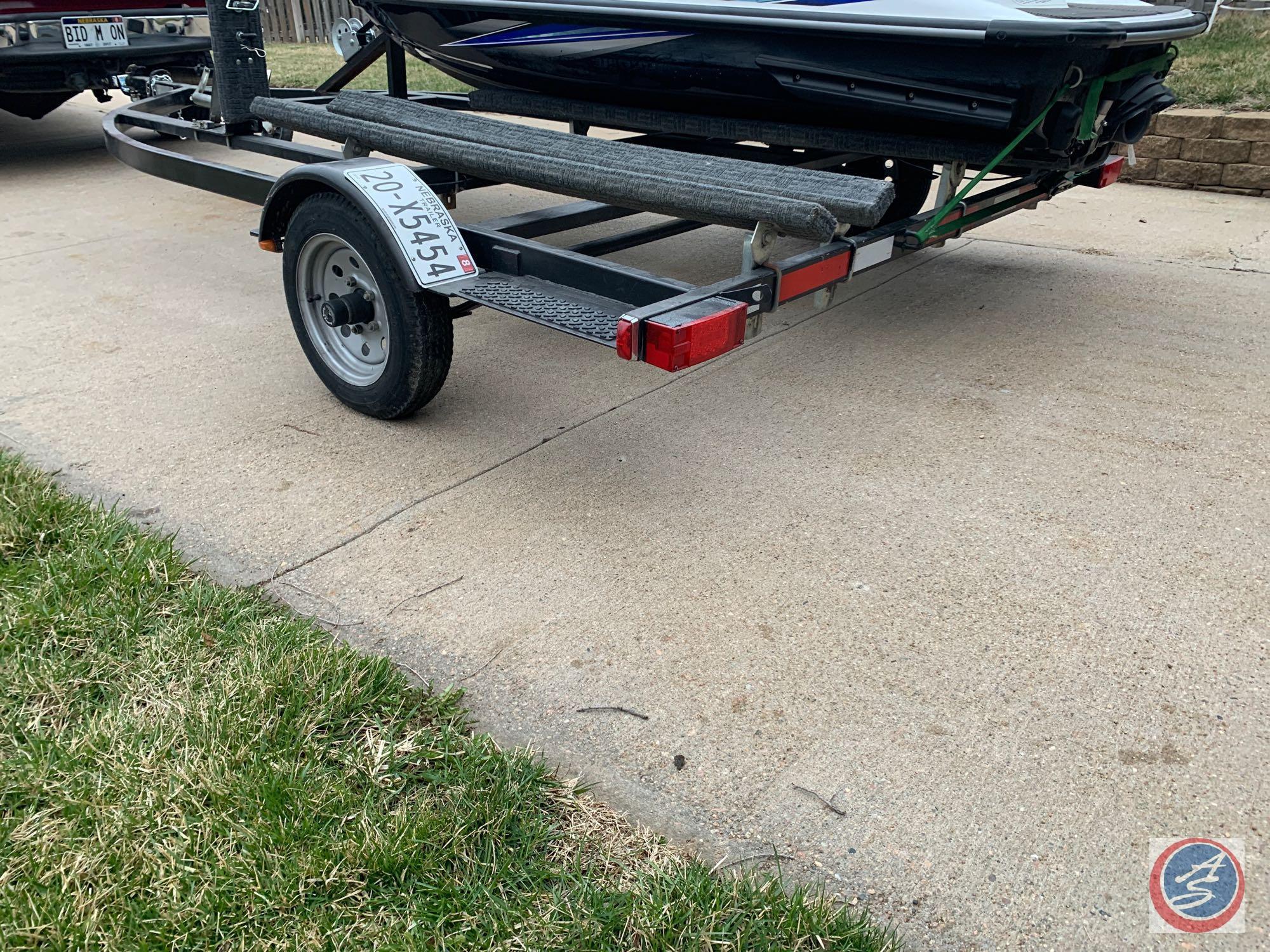 Single Axle Double Jet Ski Trailer.