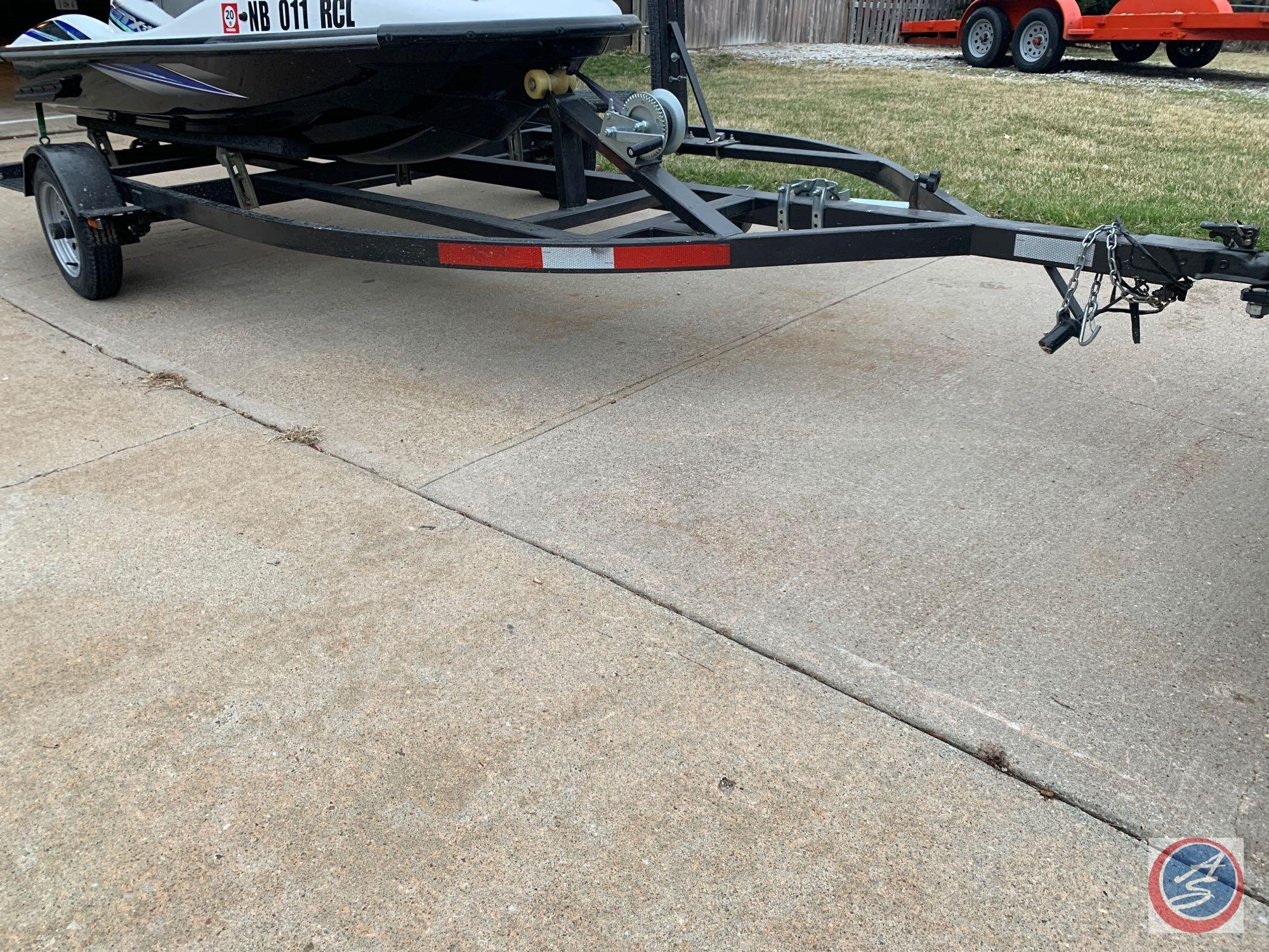 Single Axle Double Jet Ski Trailer.