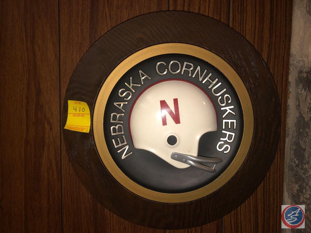 Nebraska Helmet Plaque