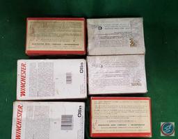 (2) (2) Remington 35 boxes with shells, Western Silvertip 35 Remington boxes w/ shells, Remington