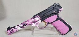 Browning Model Buck Mark 22 LR Pistol Semi Auto UFX Pink Pro Target Camper Pistol, new in box. Ser #