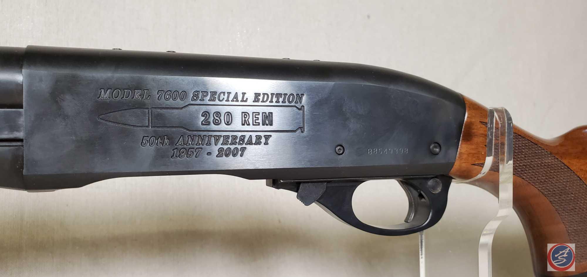 REMINGTON Model 7600 280 REM Rifle Commemorative Edition One of 500 50th Anniversary Pump Action