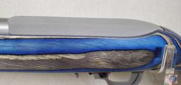 Ruger Model 10/22RB 22 LR Rifle Semi-Auto Stainless Steel Rifle with Blue Laminated Stock, New in
