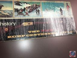 Winchester RCMP Centennial Rifle Poster on Cardboard