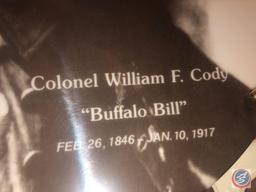 Colonel William F. Cody "Buffalo Bill" Feb. 26, 1846- Jan. 10, 1917 Plastic Collectors Plate with