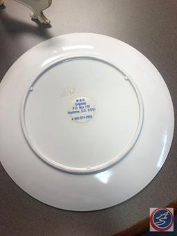 Colonel William F. Cody "Buffalo Bill" Feb. 26, 1846- Jan. 10, 1917 Plastic Collectors Plate with