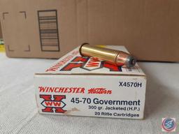 Remington 45-70 Government 405 Grain Soft Point (One Box), Winchester X WW 45-70 Government 300 Gr.