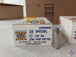 Winchester Super X 38 Special 158 GR. Semi-Wad Cutter (50 Cartridges), Western Super X 357 Magnum