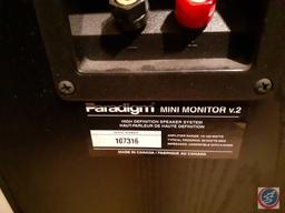 Paradigm Mini Monitor v.2 High Definition Speaker System Seral No. 107316