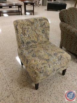 Upholstered and Padded Waiting Chair