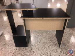 Desk w/ One Drawer, Monitor Tier, Missing Under Desk Drawer 40'' x 19 1/2'' x 34''