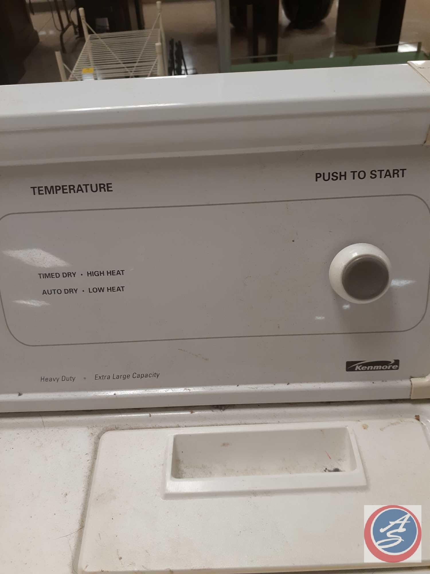 Kenmore Dryer Model No. 110.62202101