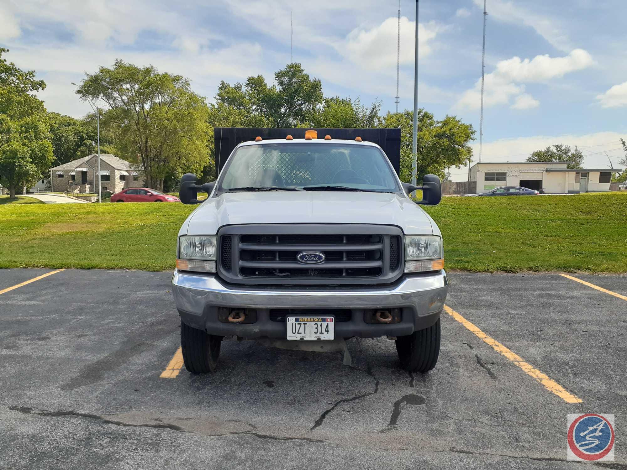 2004 Ford F-450 Dump Bed Truck, VIN # 1FDXF47P54ED37551