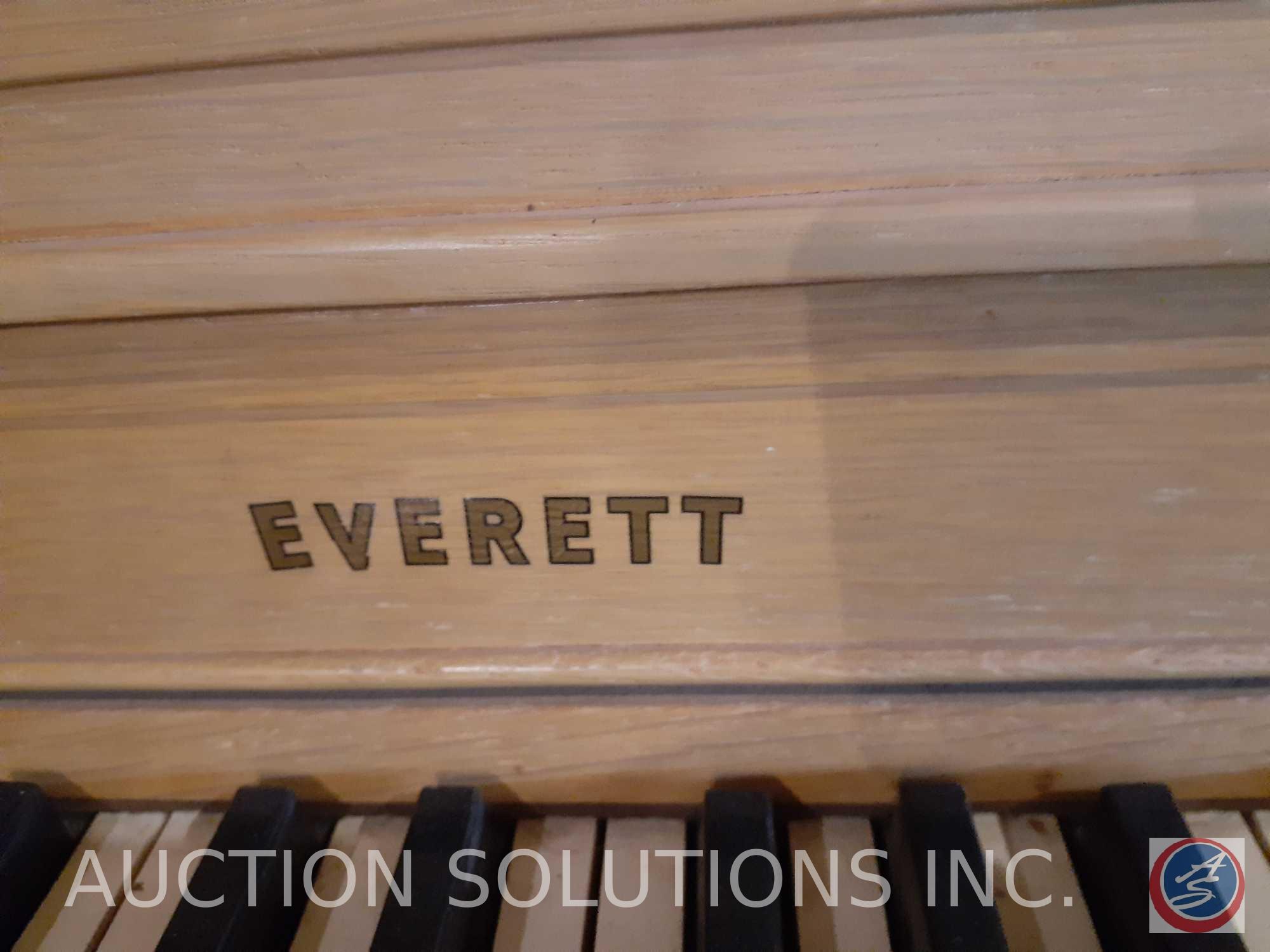 Everett Piano Measuring 58" X 45.5" X 24" [[NO MODEL INFO VISIBLE]]