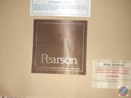{{2X$BID}} Sold Two Times The Money Pearson Upholstered Arm Chair w/ Ottoman