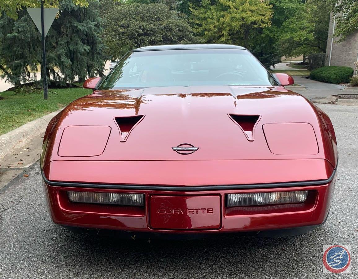 1987 Callaway Corvette Passenger Car, VIN # 1G1YY2187H5102799