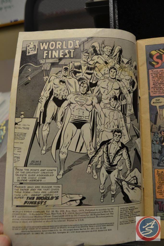 Worlds Finest Comics Superman V Batman the Krypton Curse Vol 39 No 258 Aug/Sep 1979