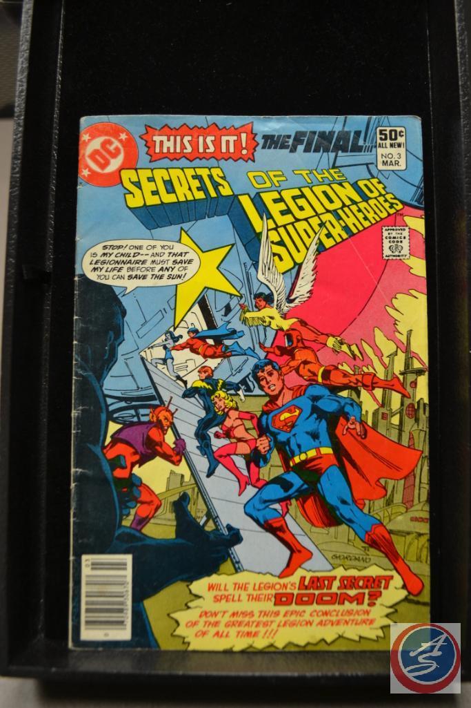 Secrets of the Legion of Superheroes No. 2 February 1981 & The Final Secrets of the Legion of