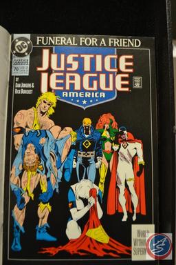 Justice League America Funeral For a Friend January 1993 DC Comic