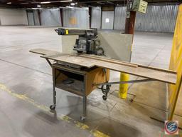 Powerkraft 10 inch radial arm saw.