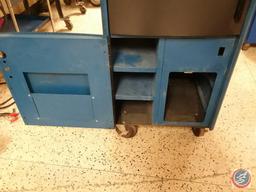 Hunter Enginerring Company R611 Alignment Machine Cabinet {{NO MACHINE}}