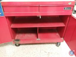 Snap-On Rolling Tool / Parts Cabinet - 2 Drawer / 2 Shelf