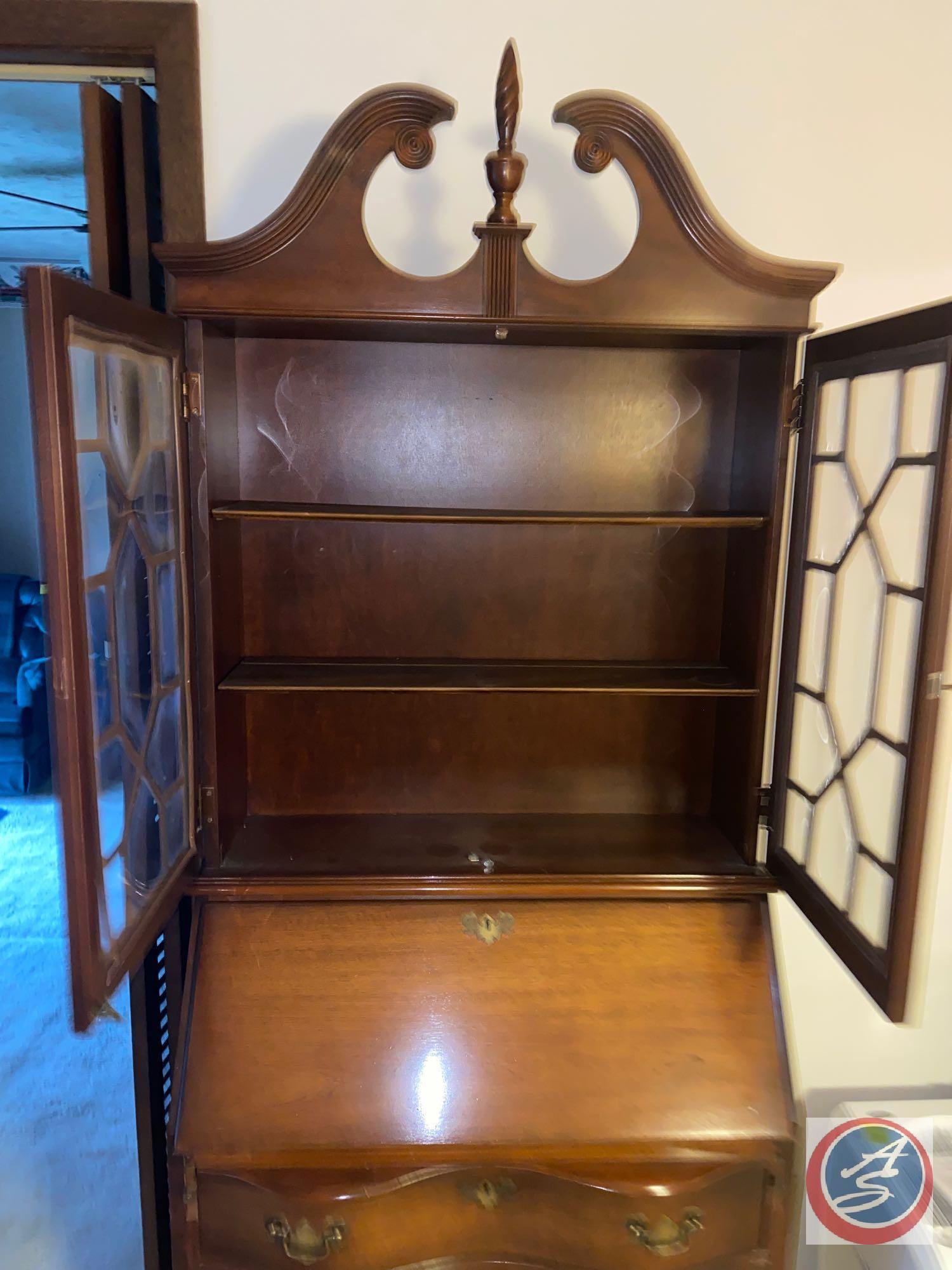 Antique Secretary Desk w/ Claw Feet 29 1/2'' x 15'' x 76''