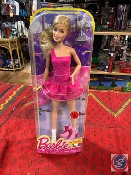 2015 Barbie ice skater new in package