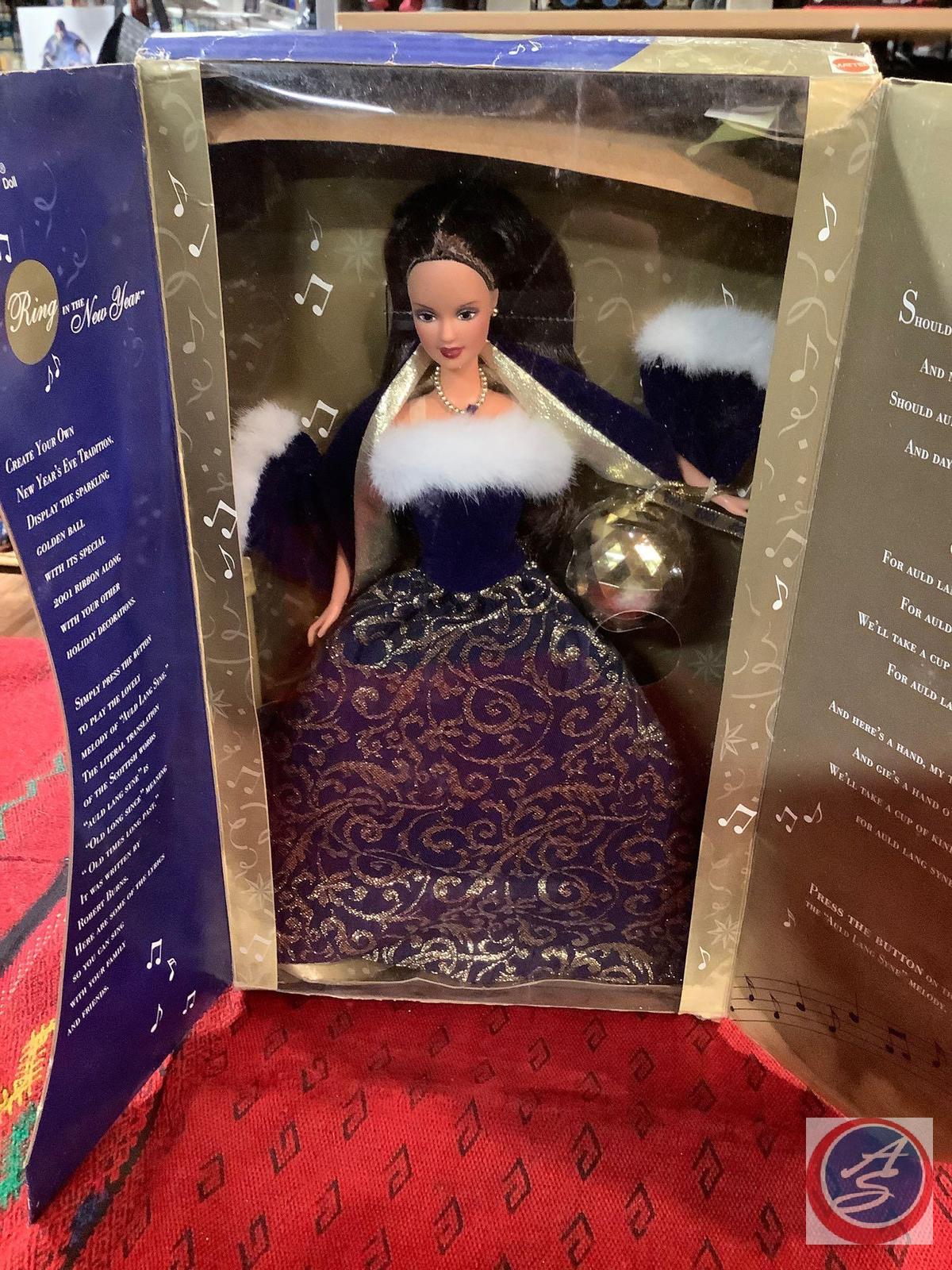 Ring in the new year Barbie doll with Box damage