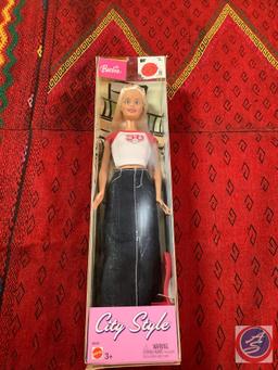 City style Barbie with some damage to box