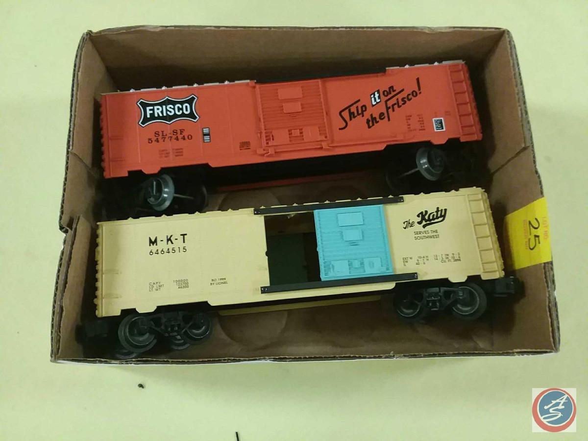 Lionel Replica Frisco Santa Fe SL-SF 5477440 Ship it on the Frisco! Boxcar and Lionel Replica M-K-T