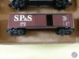 {{2X$BID}} Replica Seaboard Lines Silver Star 40 Boxcar SAL 25403 and Replica Spokane Portland